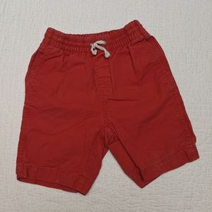 GapKids red shorts, size 4 (XS)